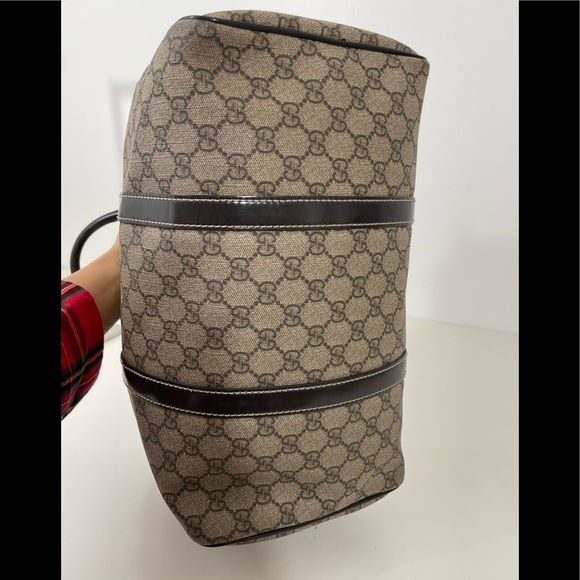 đGucciđJoy Boston Bag GG Coated Canvas Medium - Picture 6 of 12